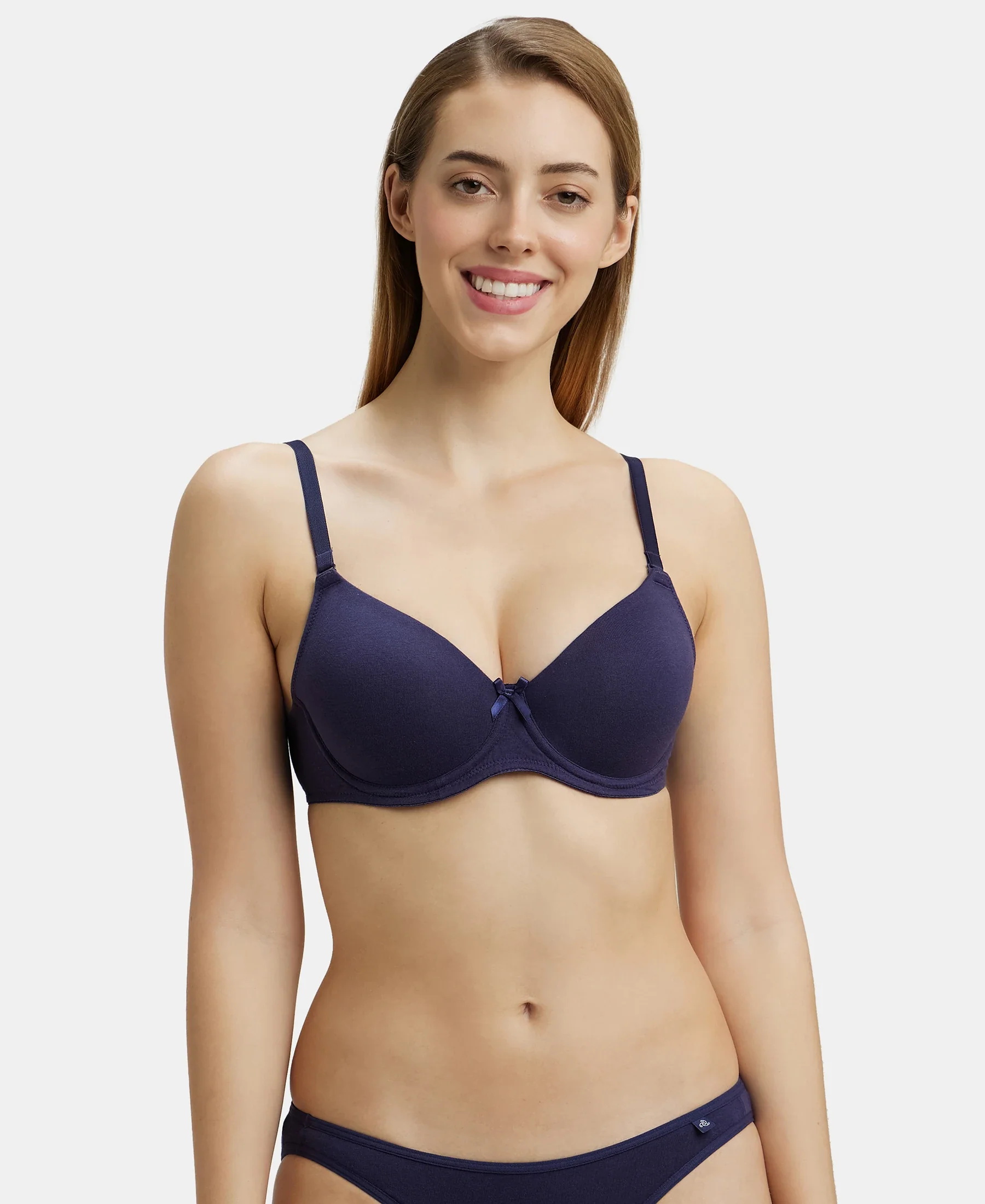 Jockey 1245 Classic Navy front view