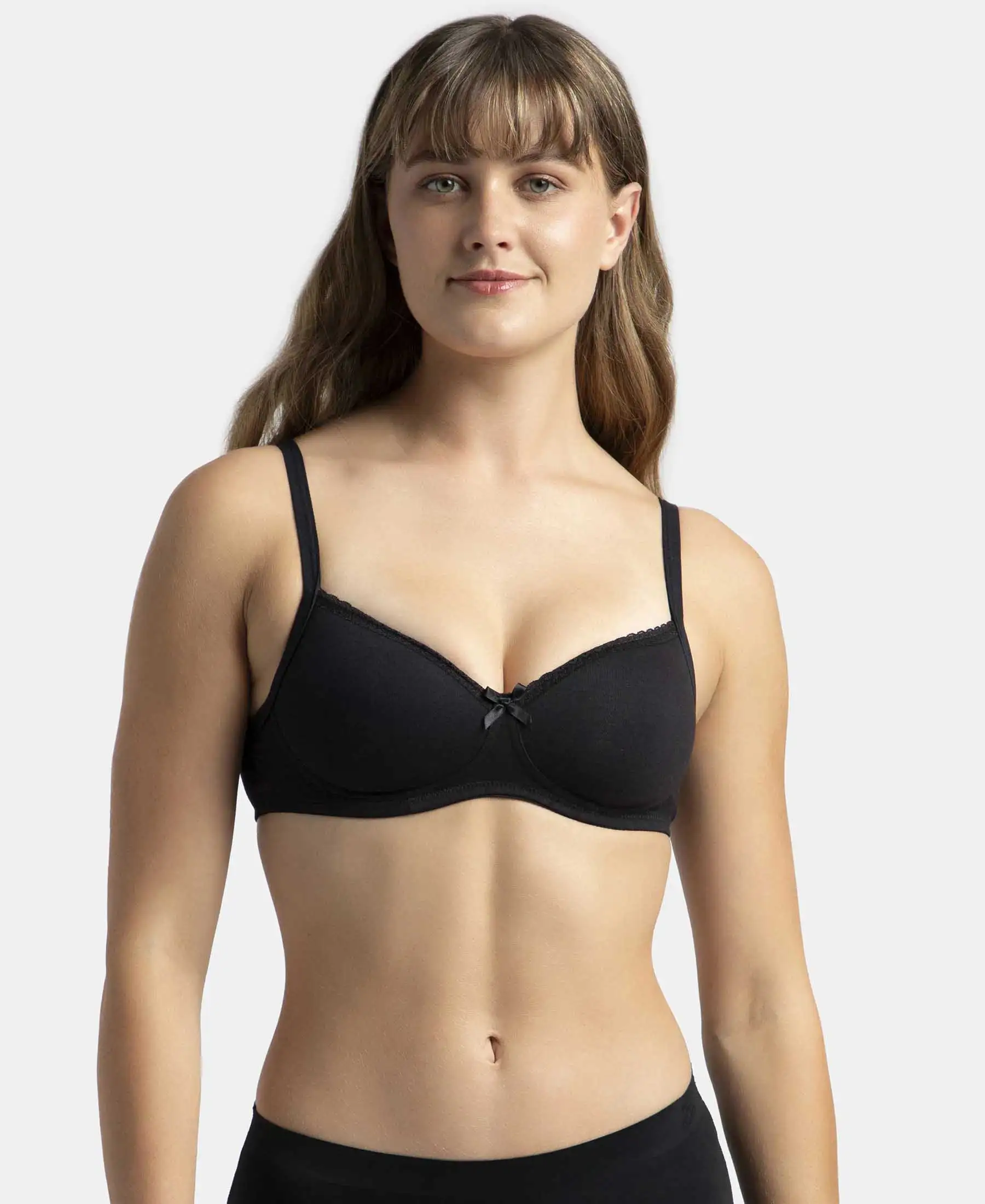 Jockey 1723 black front view