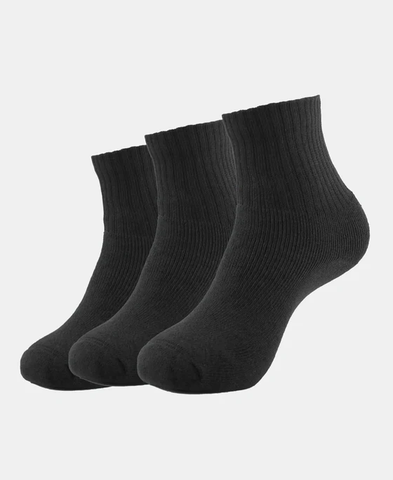 Jockey 7036 Compact Cotton Terry Ankle Length Socks