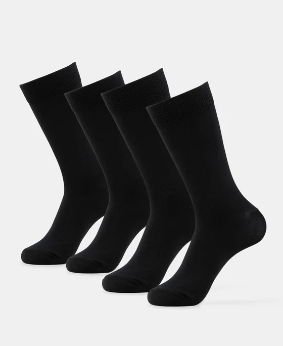 Jockey 7192 Mercerized Cotton Stretch Crew Length Socks