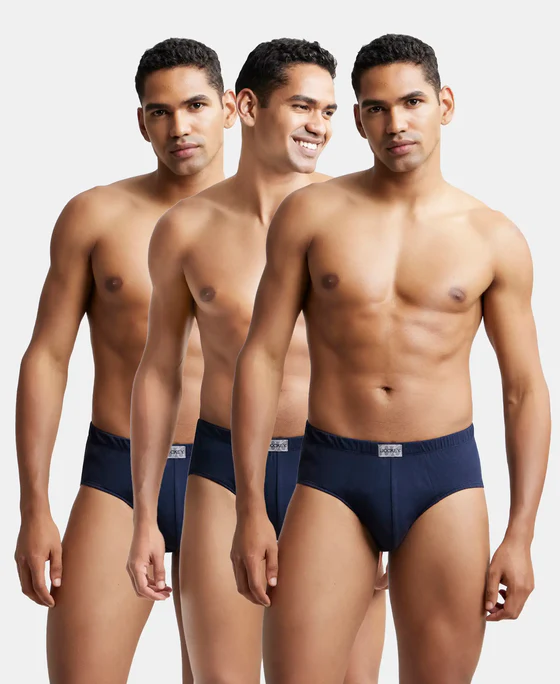 Jockey 8035 Deep Navy front view