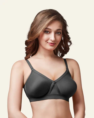 Trylo Alpa black bra front view